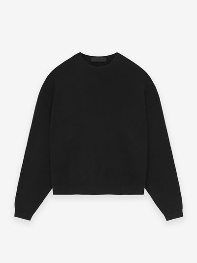 Waffle Crewneck Sweater