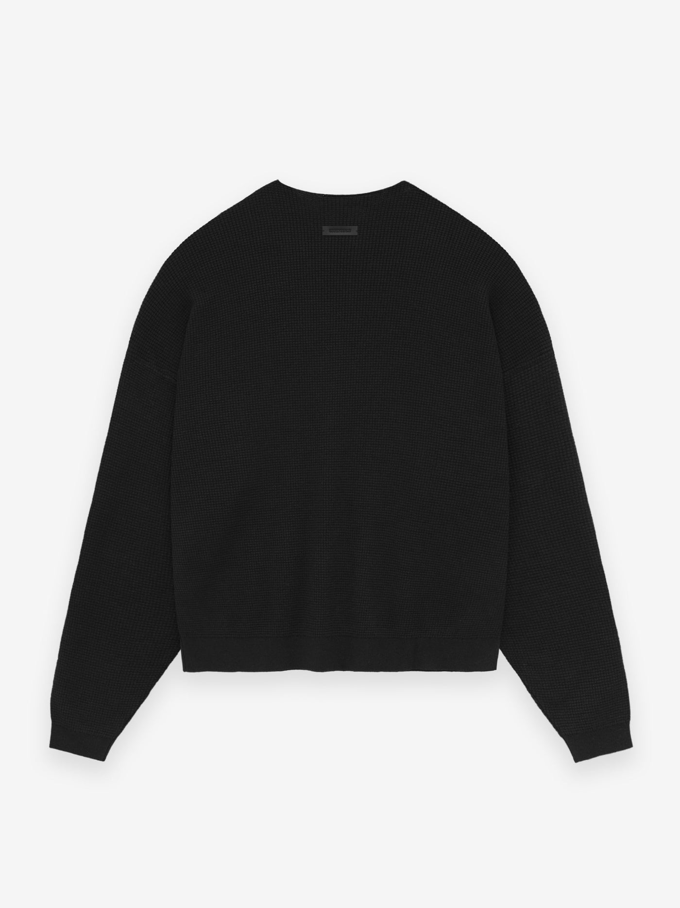 Waffle Crewneck Sweater