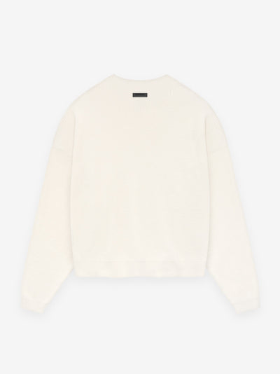 Waffle Crewneck Sweater