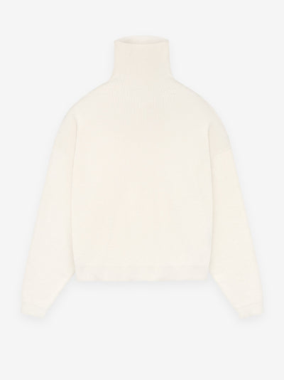 Waffle Turtleneck