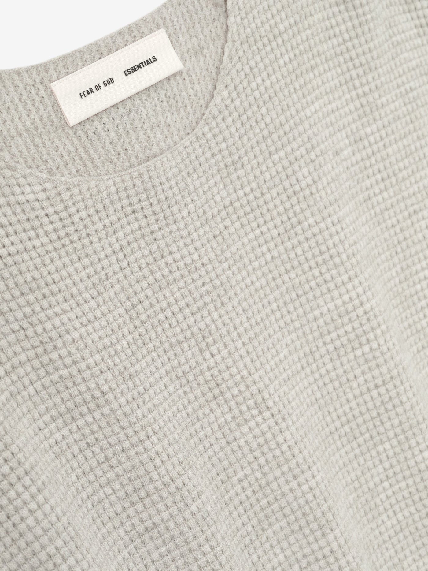 Waffle Crewneck Sweater