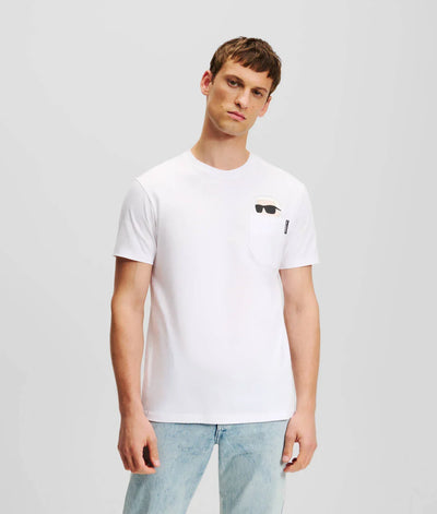 KARL LAGERFELD K/IKONIK POCKET T-SHIRT