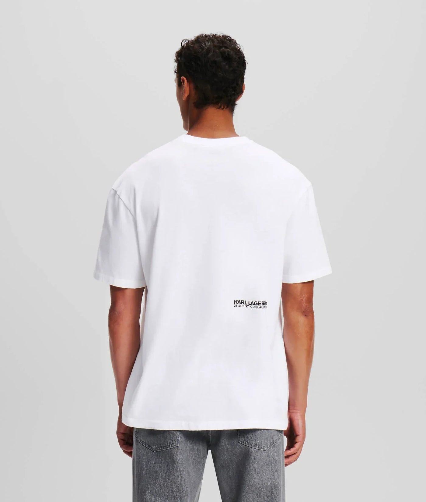 KARL LAGERFELD RUE ST-GUILLAUME WASHED T-SHIRT