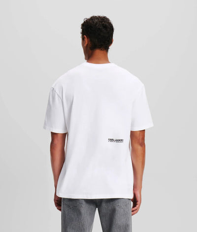 KARL LAGERFELD RUE ST-GUILLAUME WASHED T-SHIRT