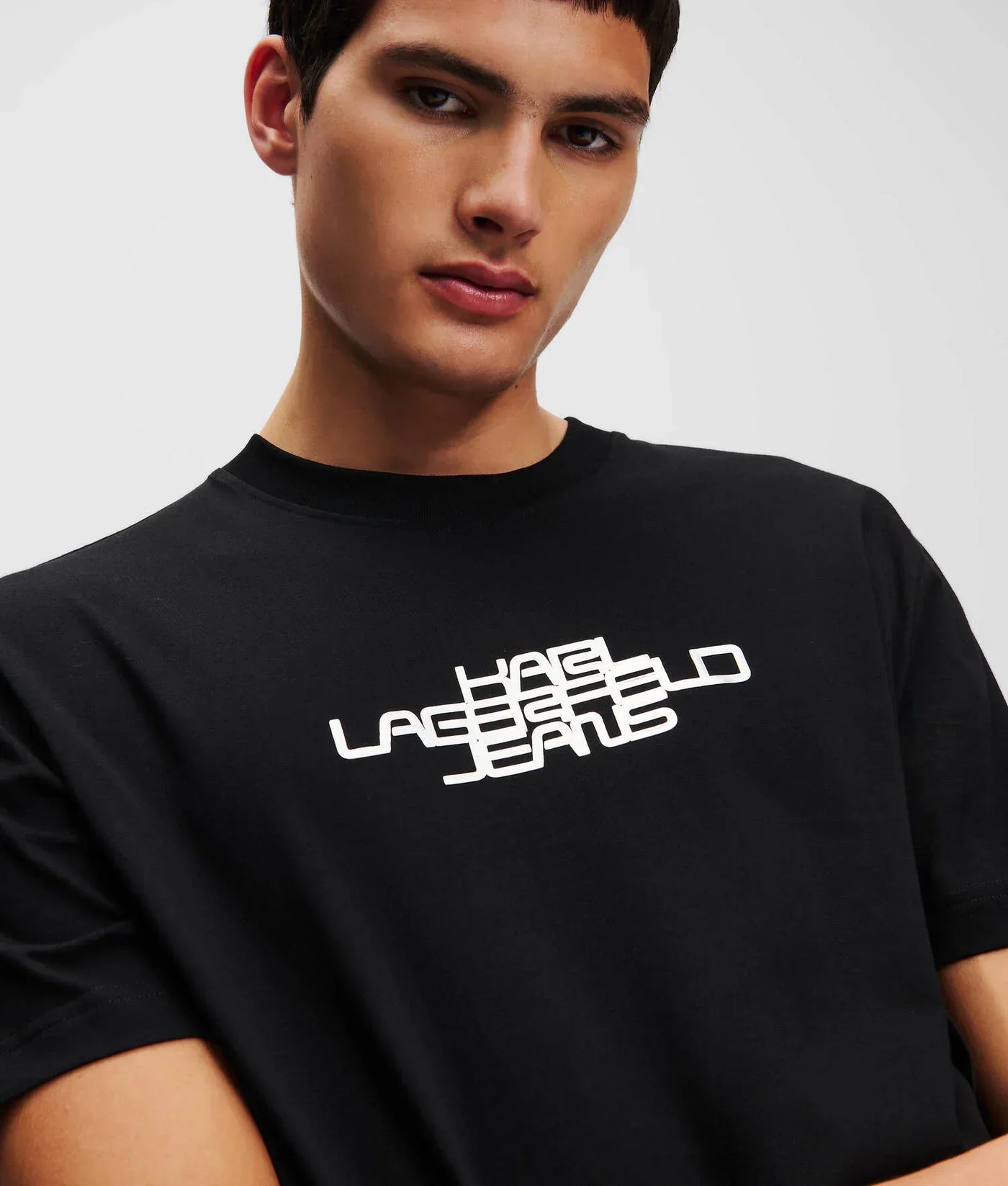 KARL LAGERFELD KLJ FOIL LOGO T-SHIRT