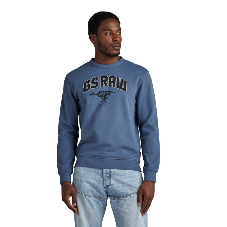 G-Star Skeleton Dog Graphic Sweater