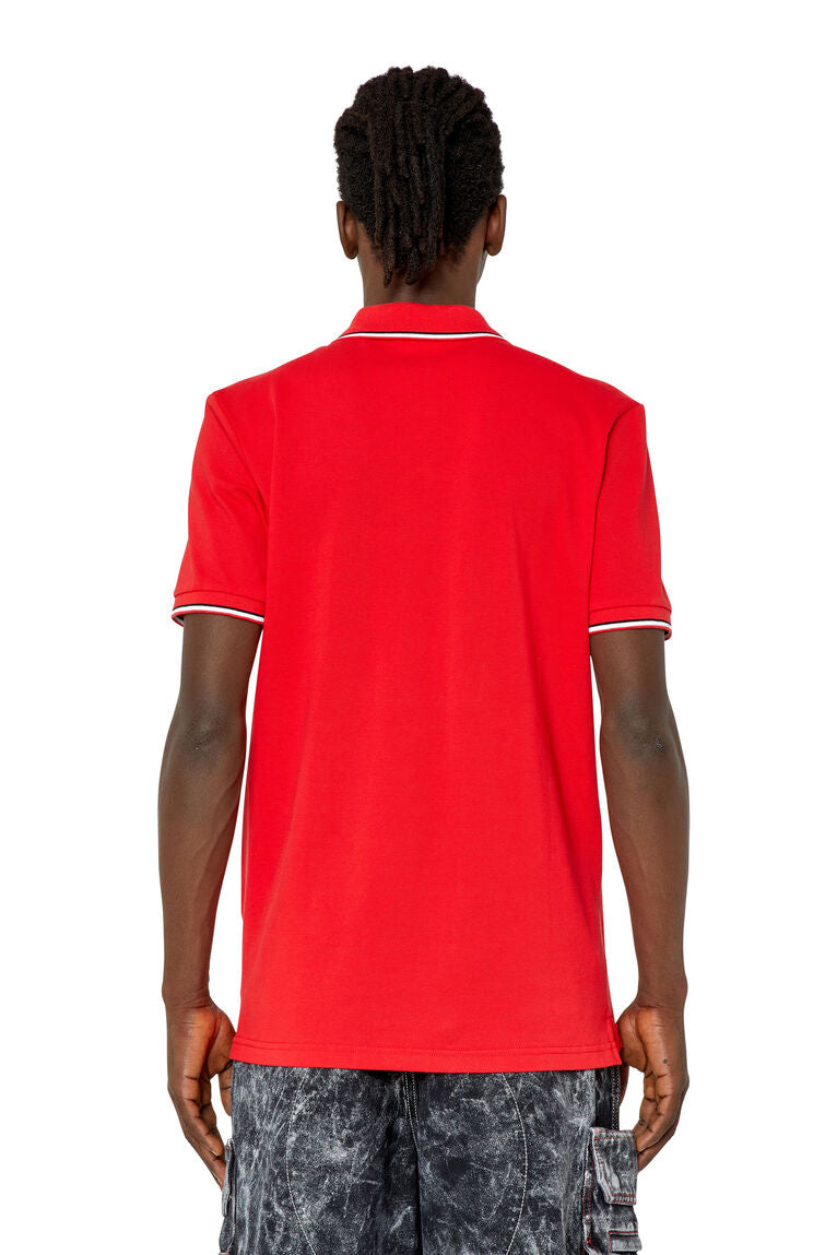 Diesel t-ferry-microdiv Polo shirt with micro Diesel embroidery