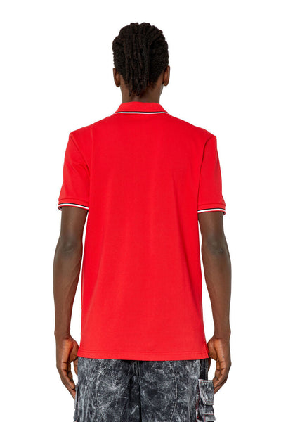 Diesel t-ferry-microdiv Polo shirt with micro Diesel embroidery