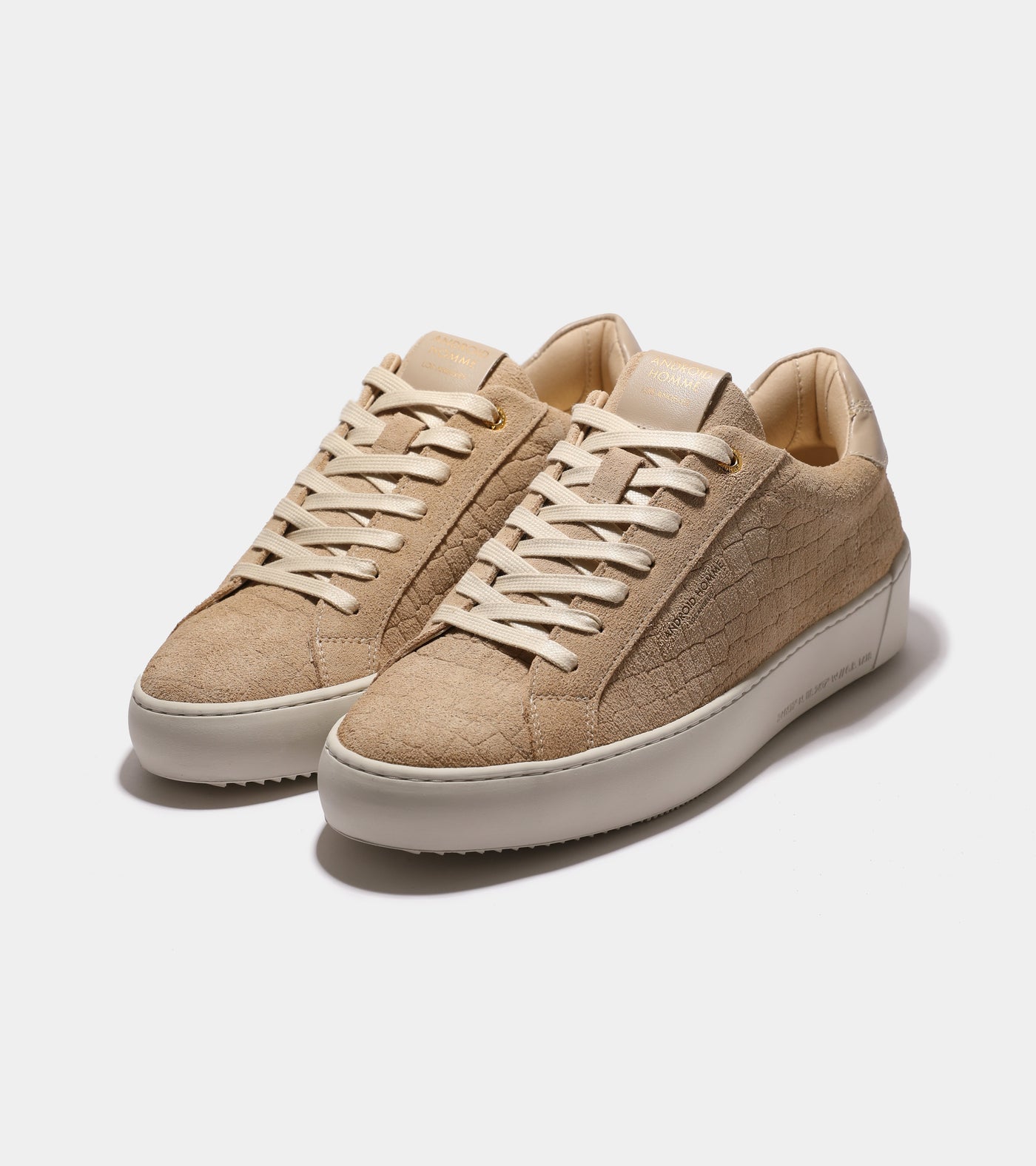 Android Homme Zuma  Beige Caiman Croc AHP244-10