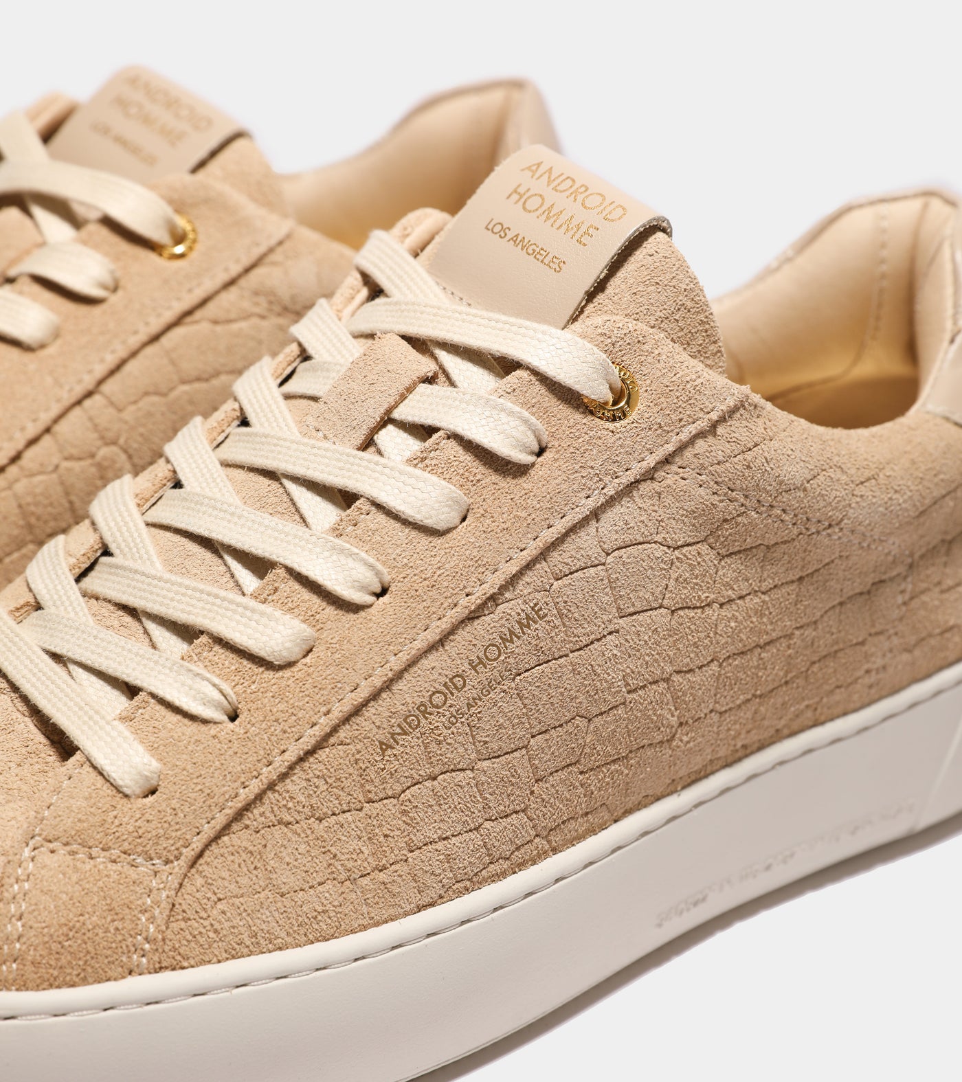Android Homme Zuma  Beige Caiman Croc AHP244-10