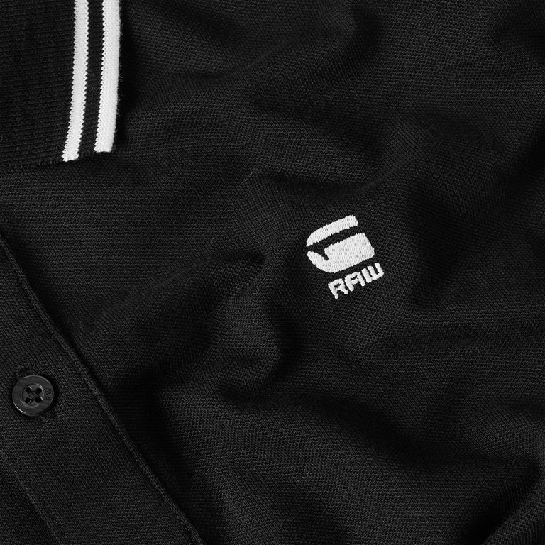 G-Star Dunda Slim Stripe Polo T-Shirt