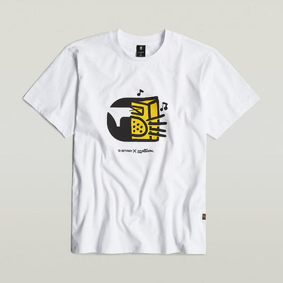 G-Star Boombox Cartoon Loose T-Shirt