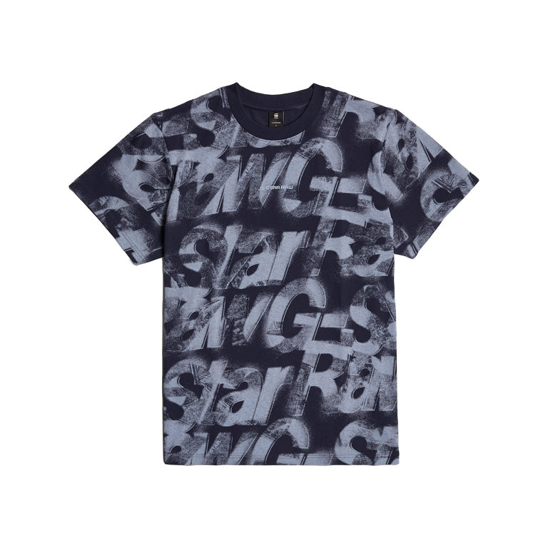 G-Star Prayed Letters Loose T-Shirt
