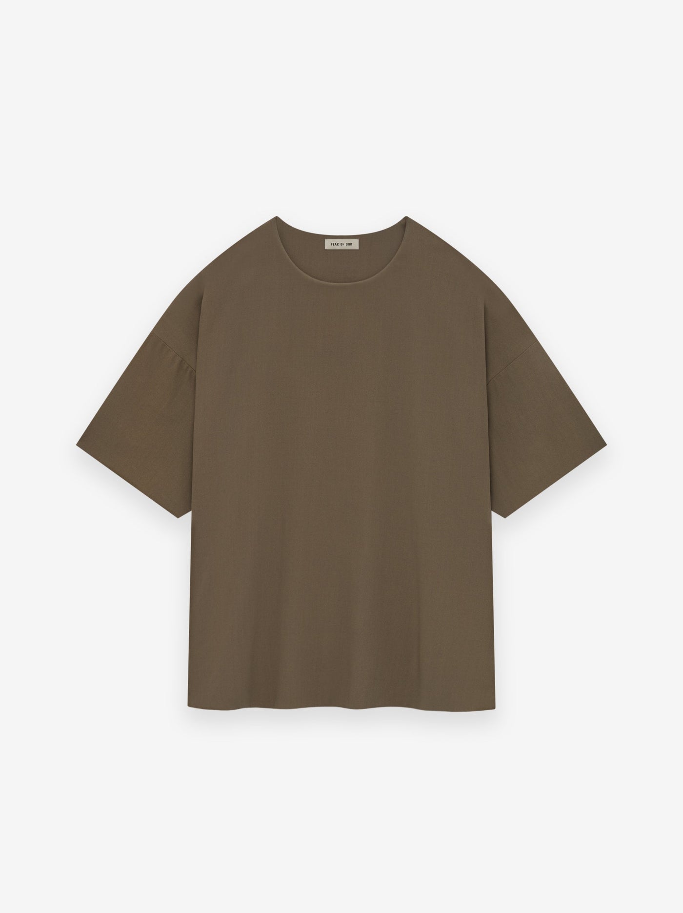 Wool Crepe Double Layer Tee