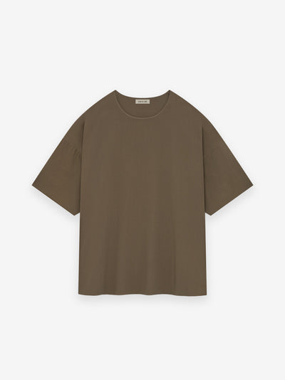 Wool Crepe Double Layer Tee