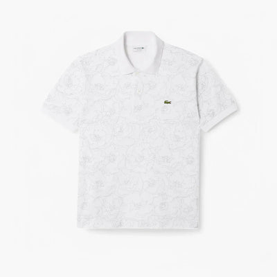 Classic Fit Flower Print L.12.12 Polo Shirt
