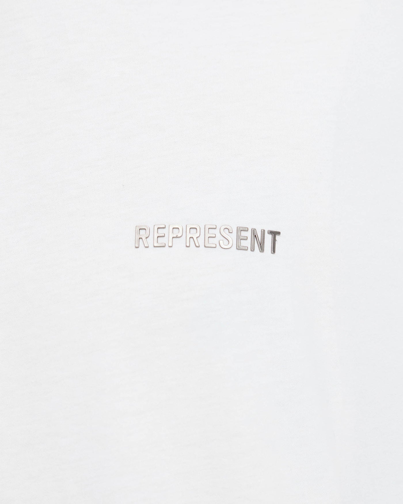 Block Logo T-Shirt - Flat White