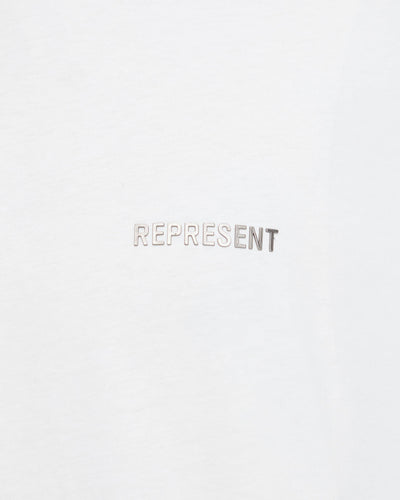 Block Logo T-Shirt - Flat White