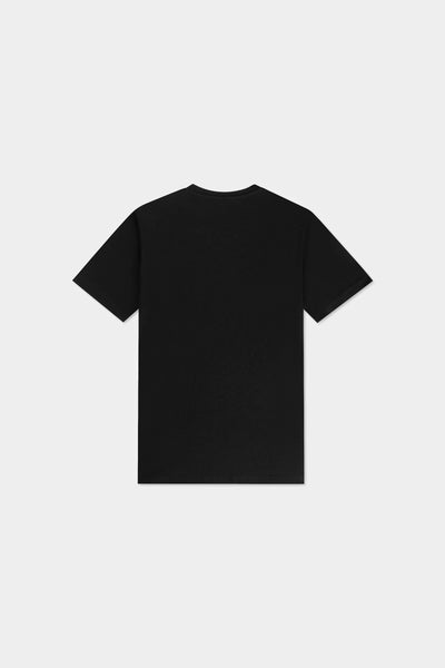 Brand Regular Fit T-Shirt Jet Black