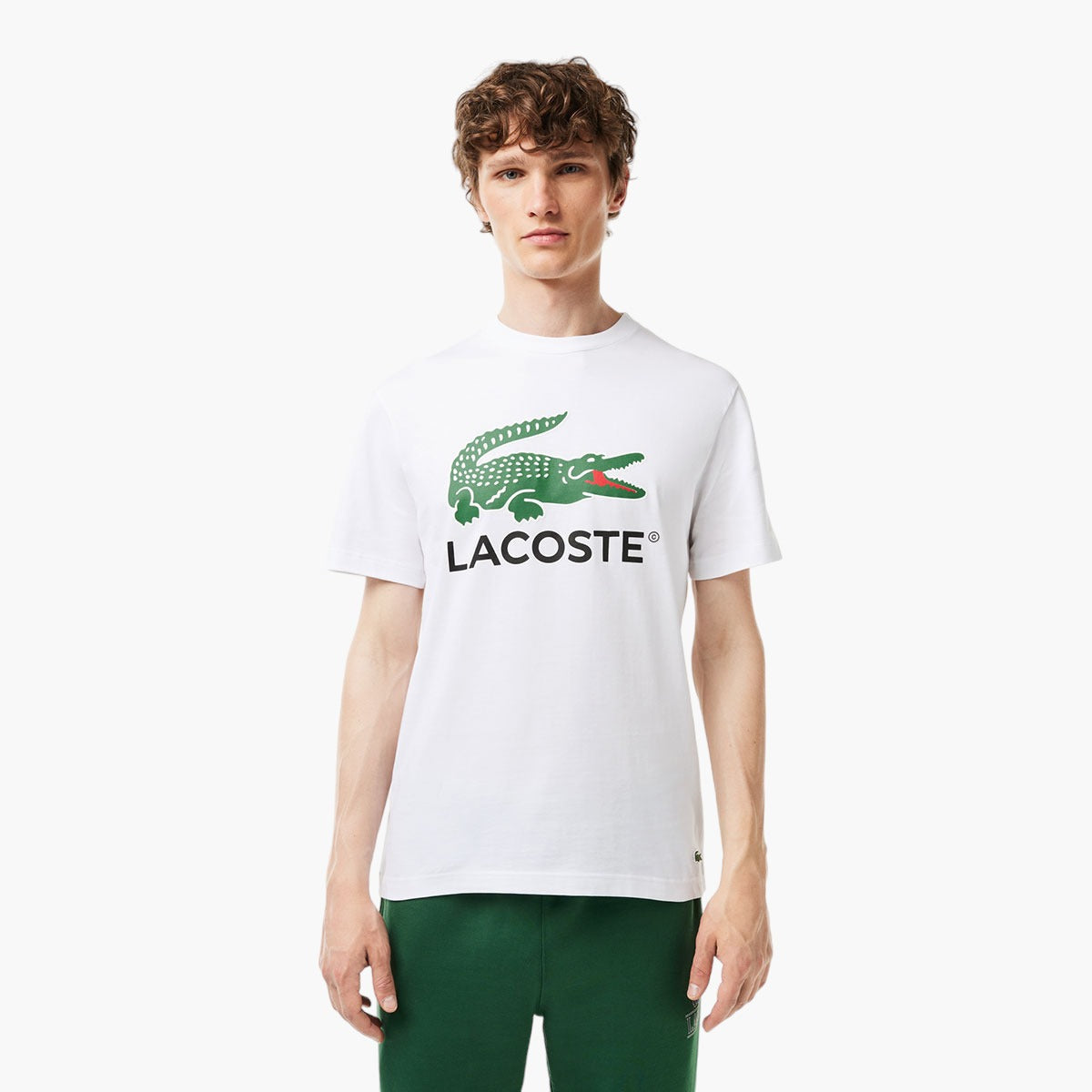 Cotton Jersey Signature Print T-Shirt