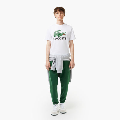 Cotton Jersey Signature Print T-Shirt