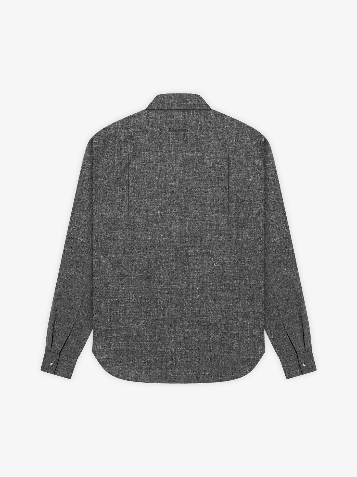 Wool Linen Button Up Shirt