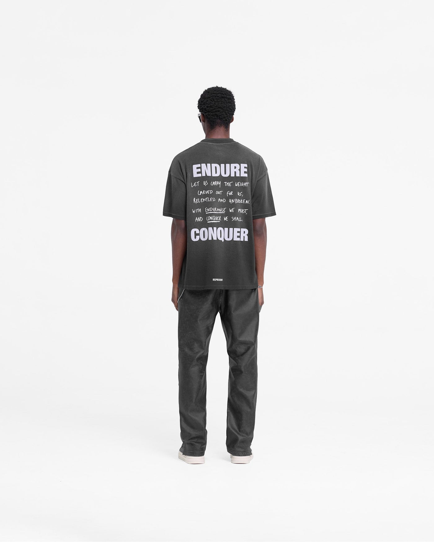 Atlas T-Shirt - Stained Black