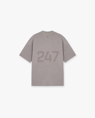 247 Oversized T-Shirt - Cinder